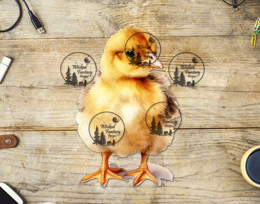 UVDTF Yellow Chick
