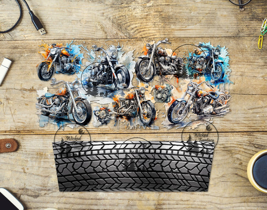 UVDTF Motorcycles 16oz 40oz Element Multiple Sizes