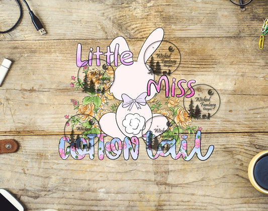 UVDTF Little Miss Cotton Tail