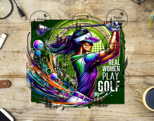 UVDTF Real Women Play Golf