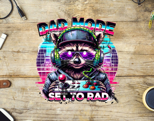 UVDTF Dad Mode Set to Rad Gaming
