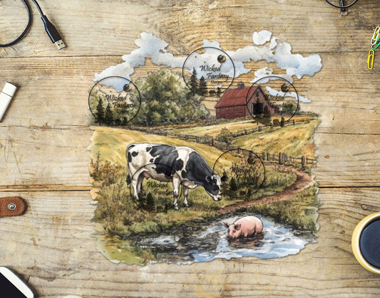 UVDTF Holstein Cow in Pasture