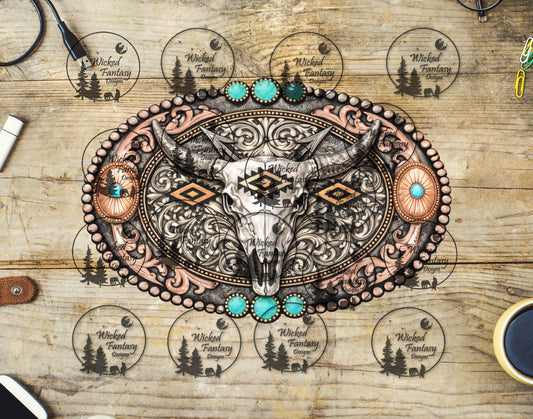 UVDTF Outlaw Heritage Belt Buckle