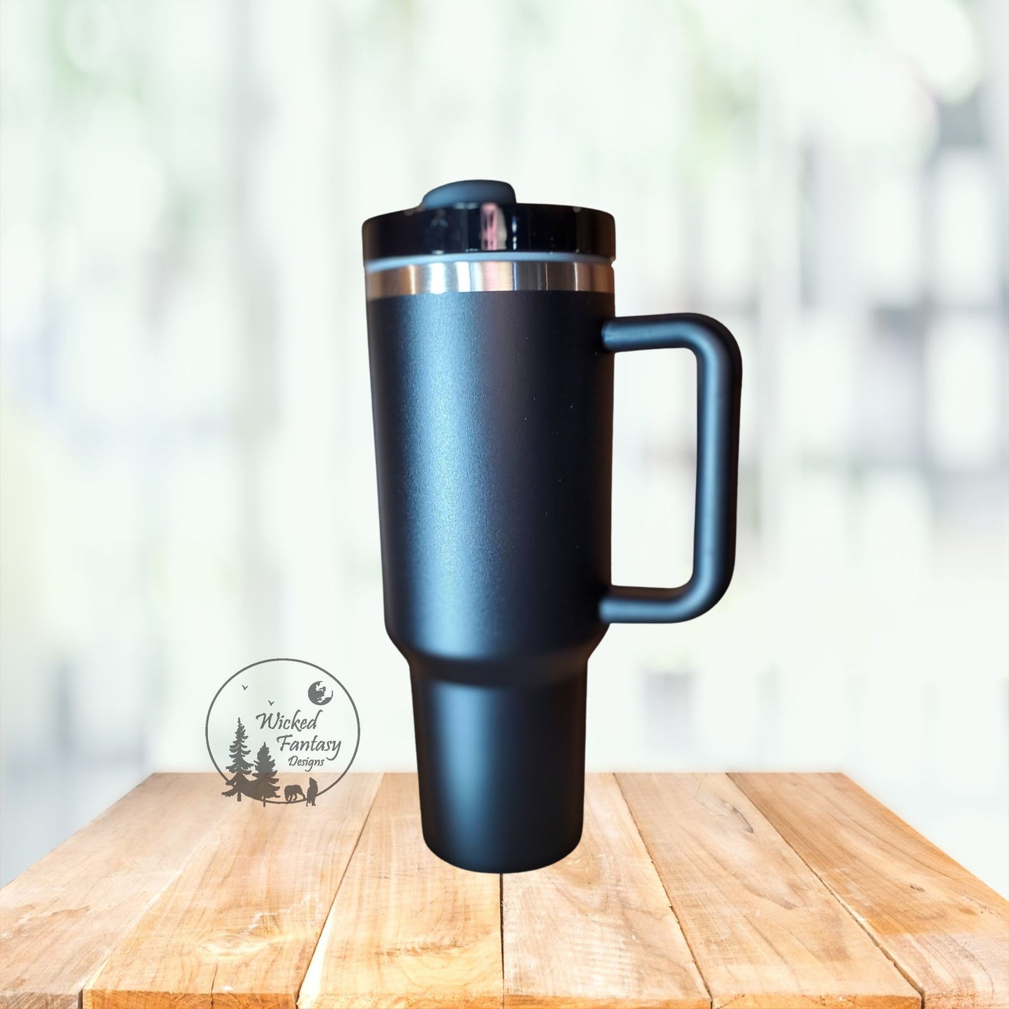 Ready to Ship Black 2.0 40oz Tumbler