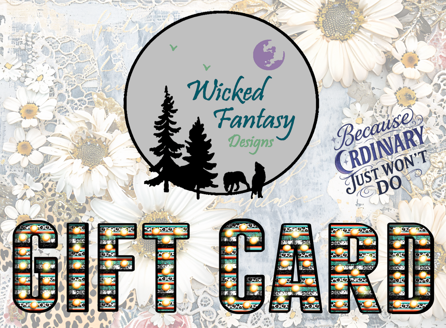 Wicked Fantasy Designs Gift Card