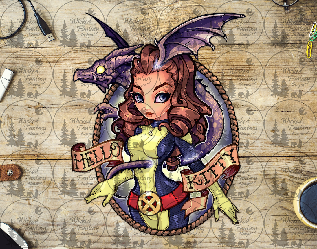 UVDTF Hero with Dragon