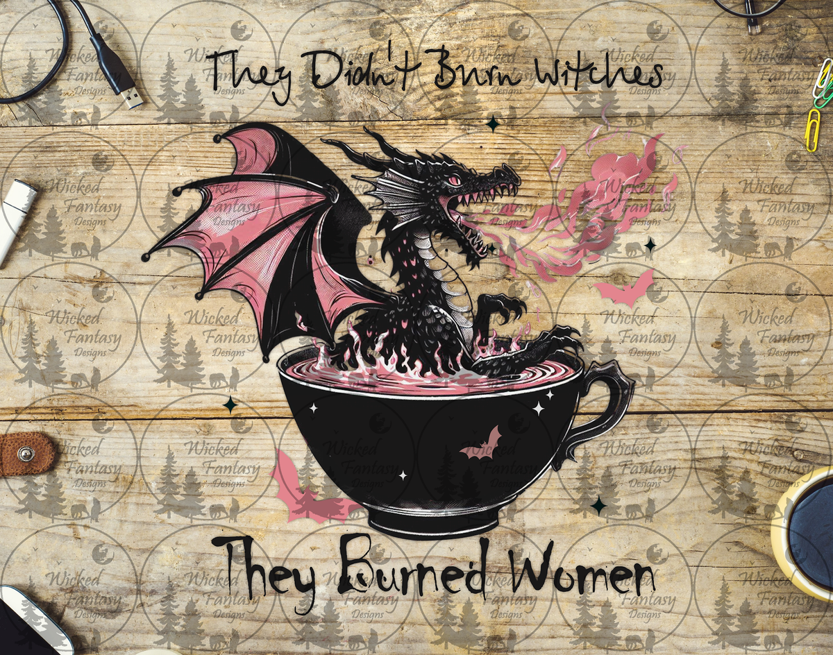 UVDTF They Didn't Burn Witches Dragon