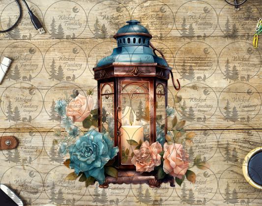 UVDTF Lantern and Roses
