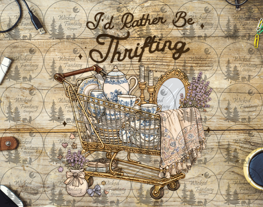 UVDTF I'd Rather Be Thrifting