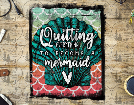 UVDTF Quitting Everything to Become a Mermaid