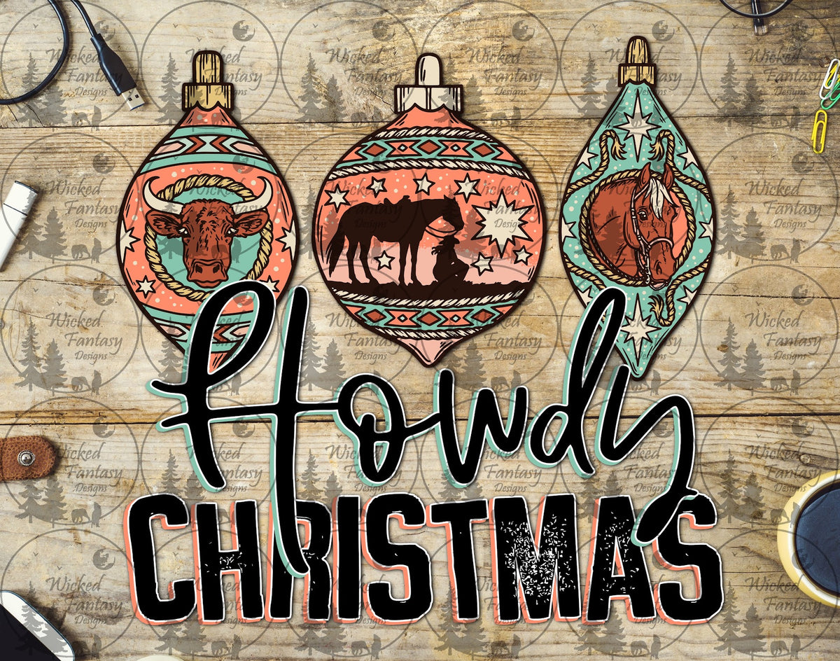 UVDTF Howdy Christmas