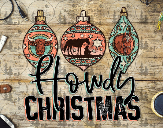 UVDTF Howdy Christmas