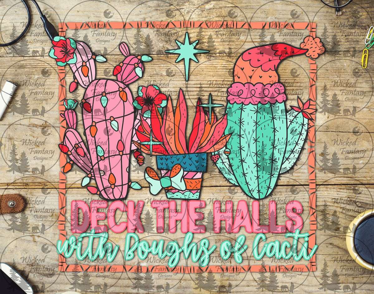 UVDTF Deck the Halls with Boughs of Cacti