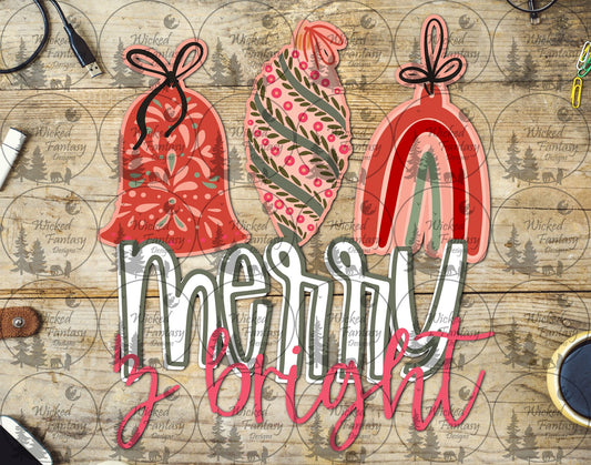 UVDTF Merry and Bright Ornaments