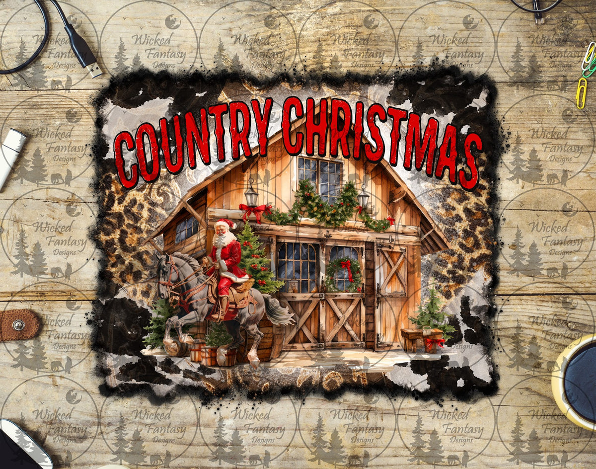 UVDTF Country Christmas