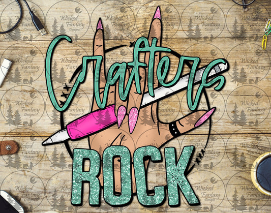 UVDTF Crafters Rock