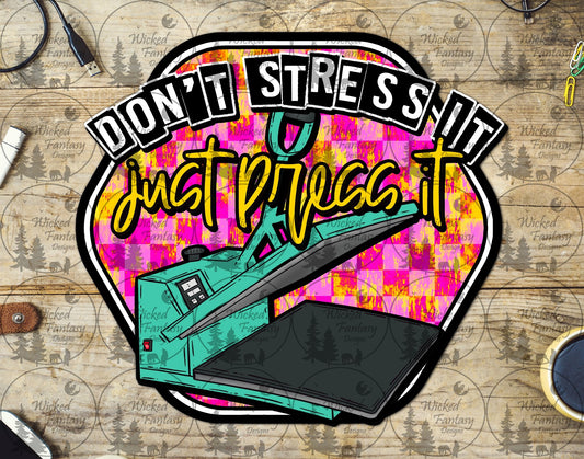 UVDTF Don't Stress it Just Press It