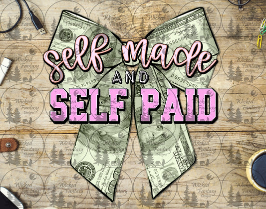 UVDTF Self Made and Self Paid Green Bow