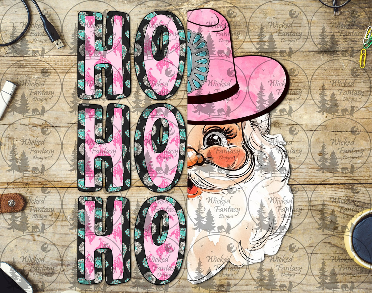 UVDTF HoHoHo Western Santa