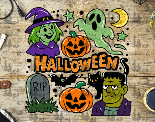 UVDTF Halloween Monsters
