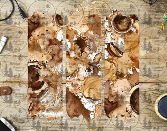 UVDTF Coffee Brush Strokes