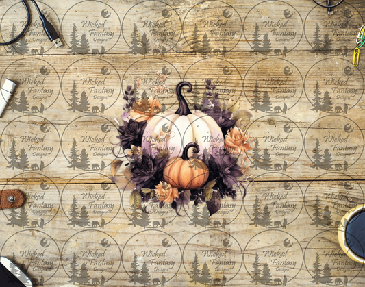 UVDTF Pumpkins and Florals