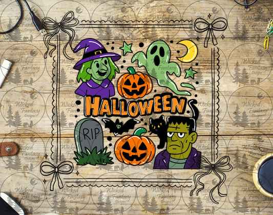 UVDTF Halloween Stamp