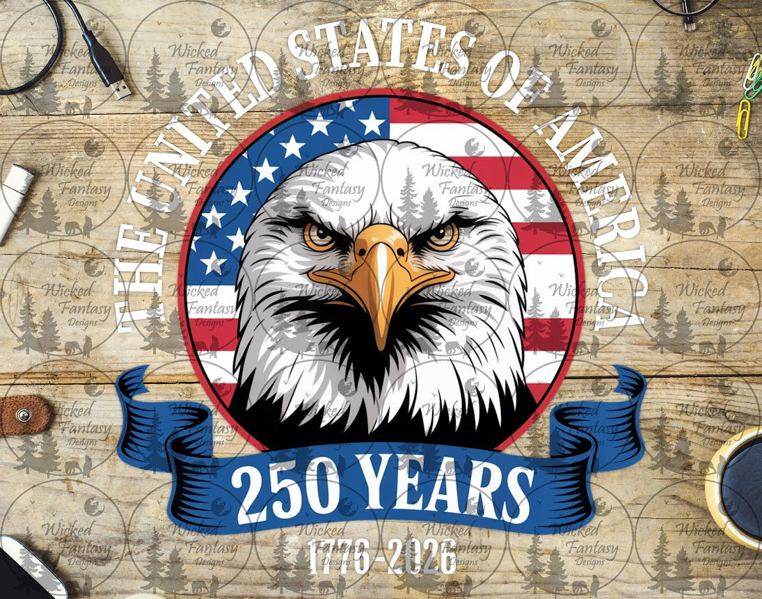 UVDTF America 250 Year Anniversary Eagle