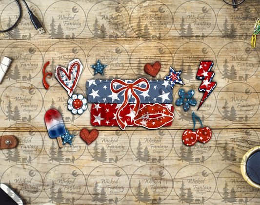 UVDTF Patriotic Vibes 16oz 40oz