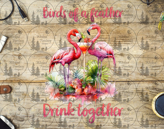 UVDTF Birds of a Feather Drink Together