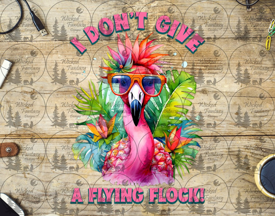 UVDTF I Don't Give a Flying Flock