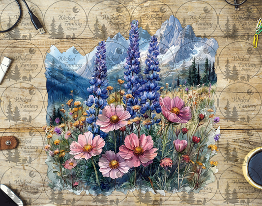 UVDTF Mountain Wildflowers