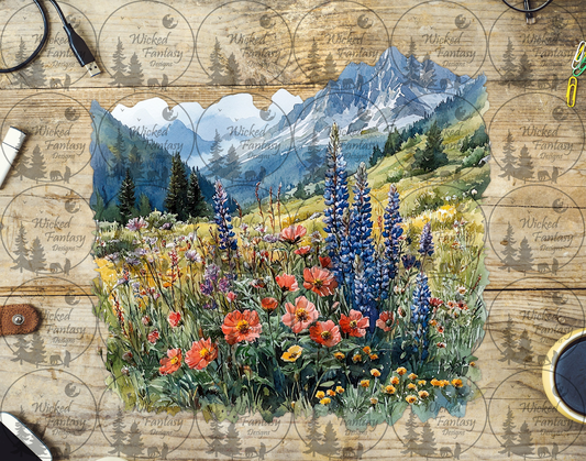 UVDTF Mountain Poppies