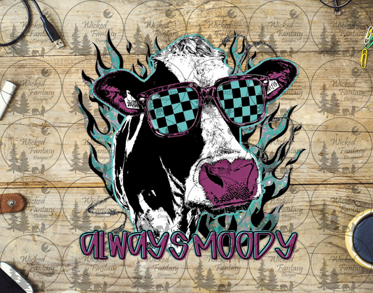 UVDTF Always Moody Cow