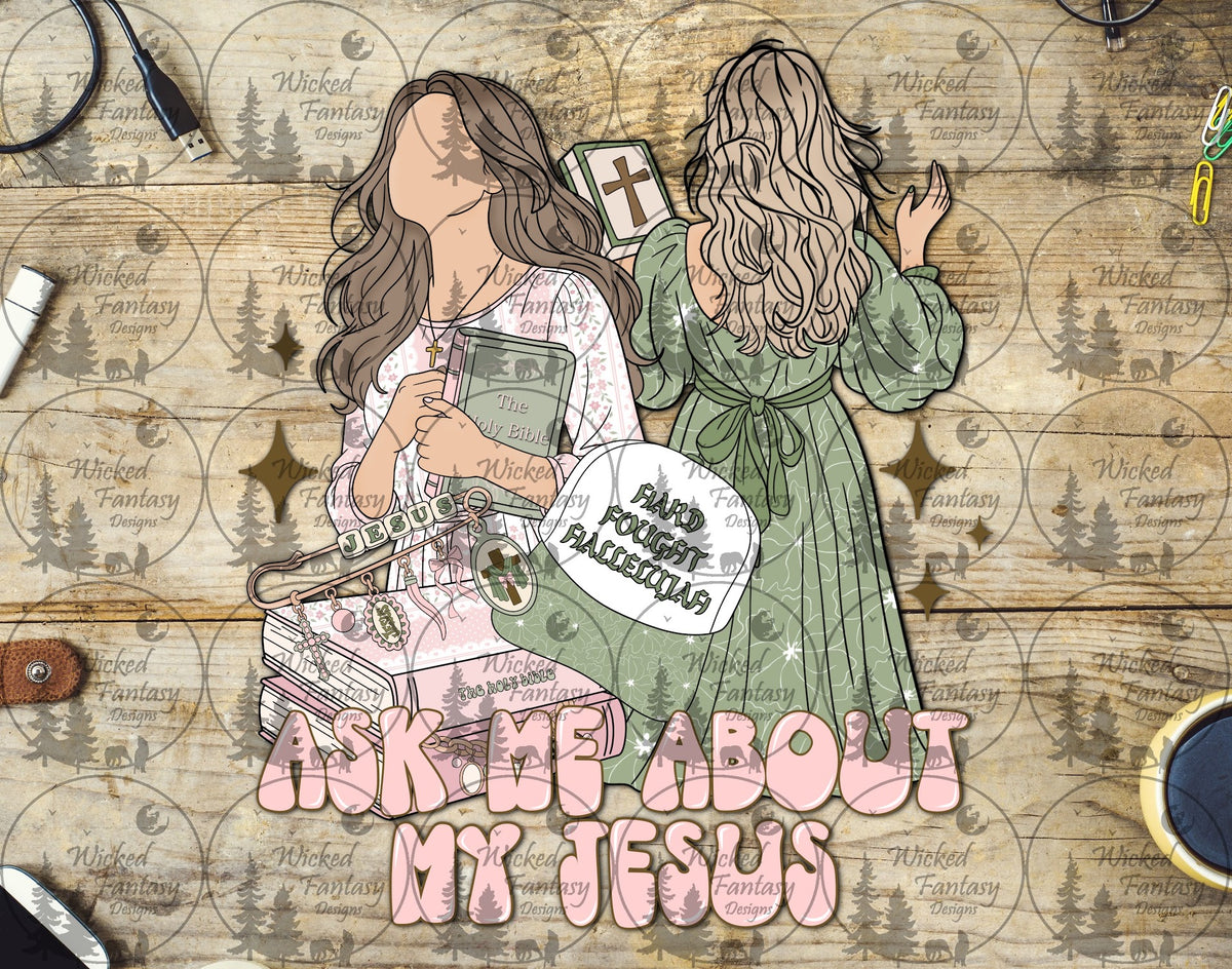 UVDTF Ask Me About My Jesus