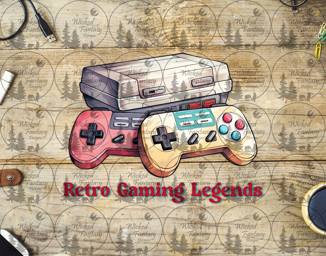 UVDTF Retro Gaming Legends