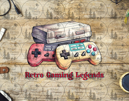 UVDTF Retro Gaming Legends
