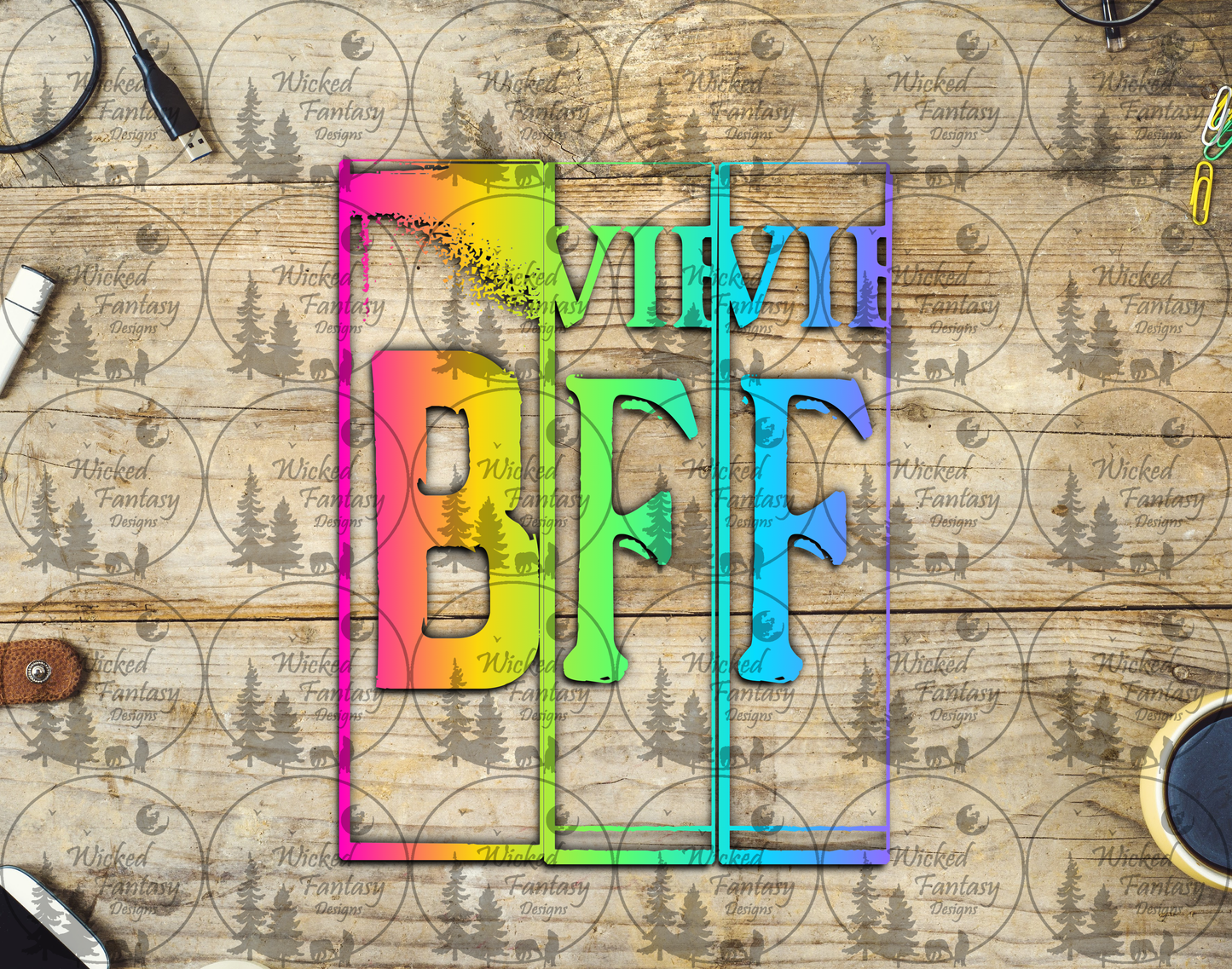 UVDTF BFF Neon