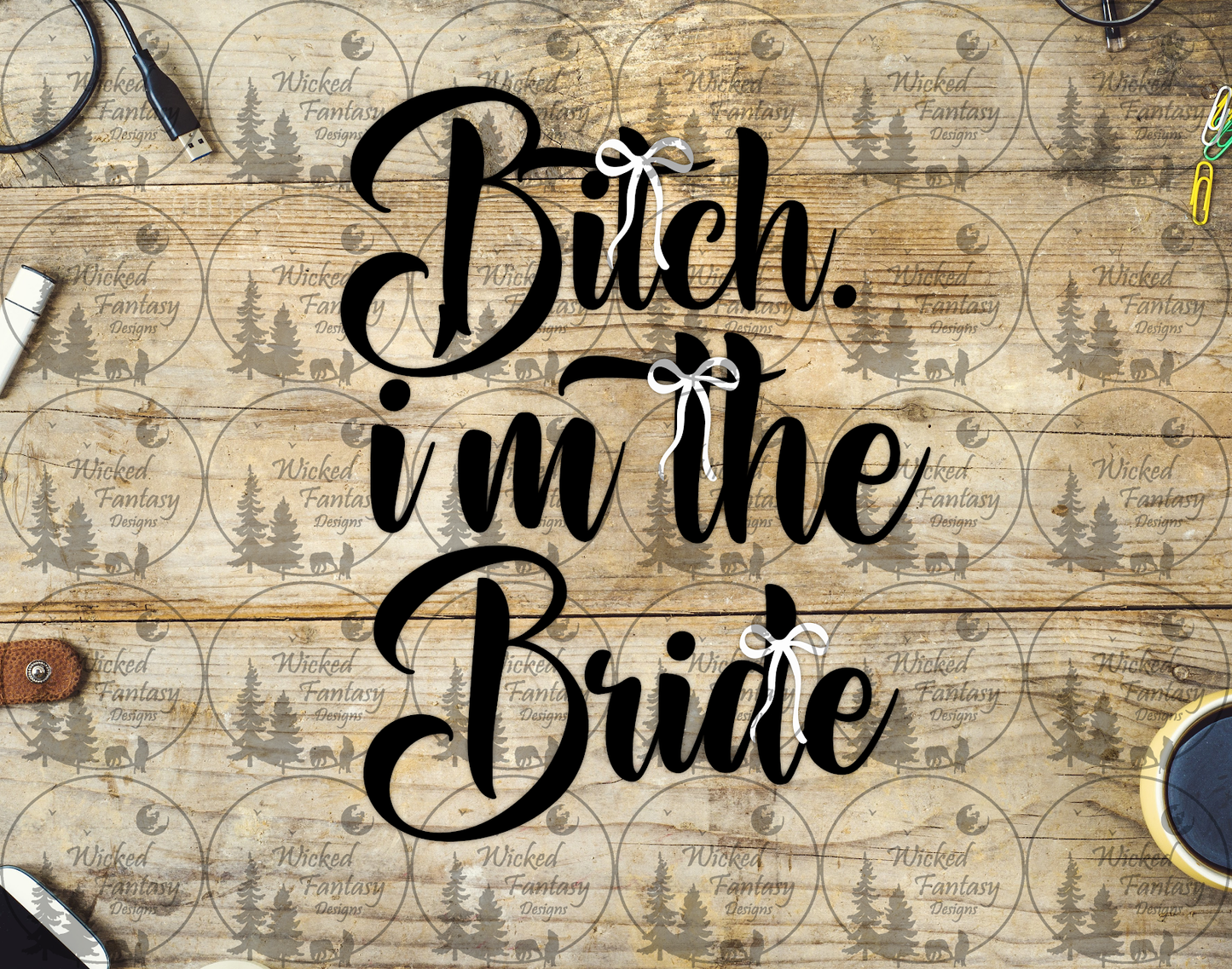 UVDTF B I'm The Bride