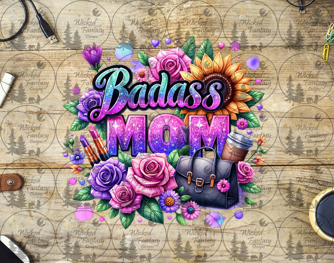 UVDTF Bada** Mom Pink Roses