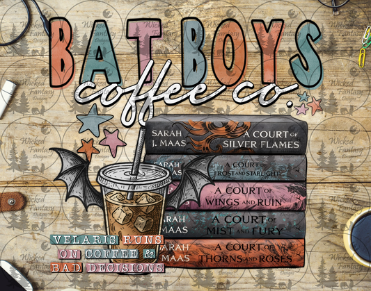UVDTF Bat Boys Coffee Co