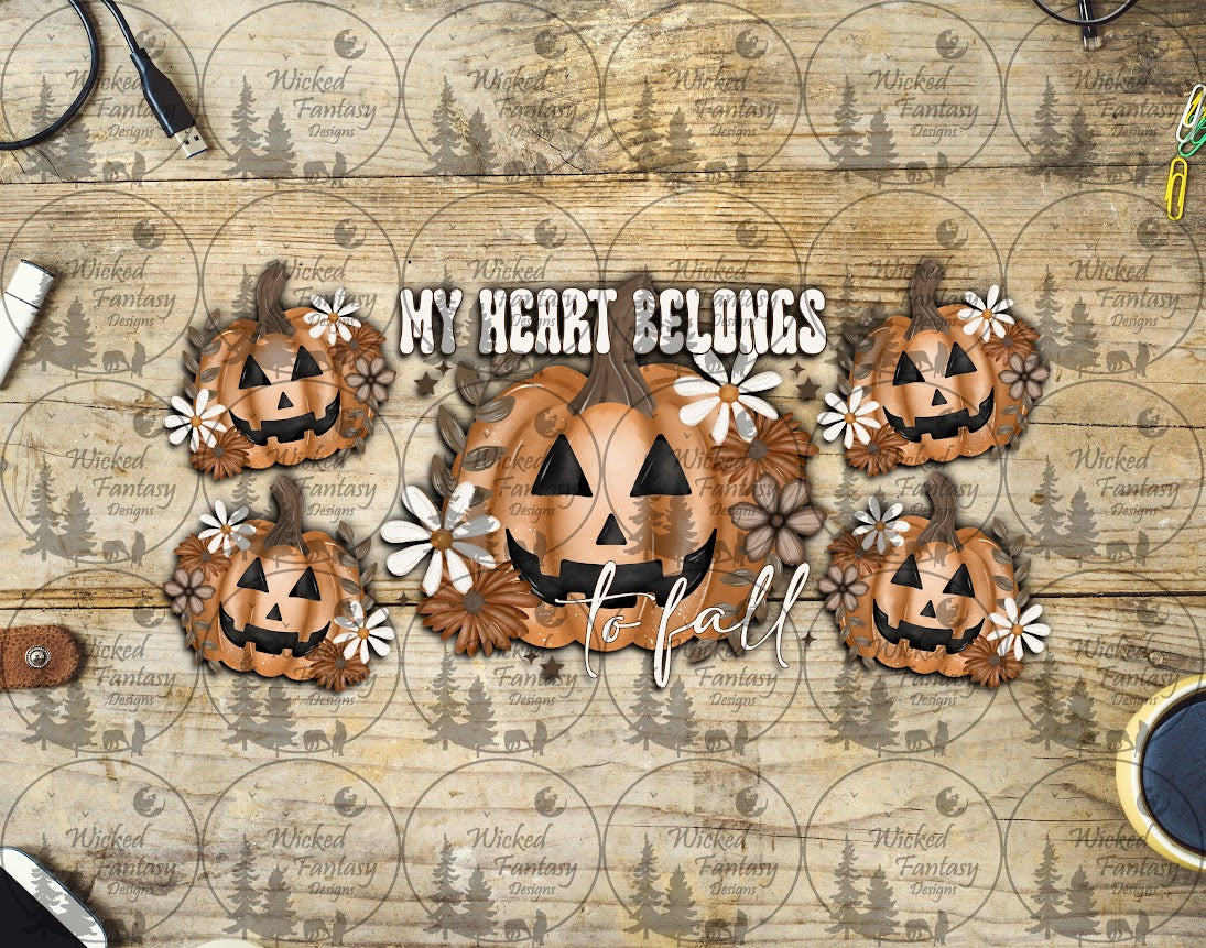 UVDTF My Heart Belongs to Fall 16oz 40oz