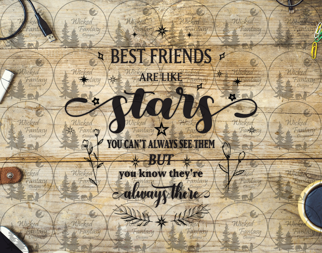 UVDTF Best Friends are like Stars