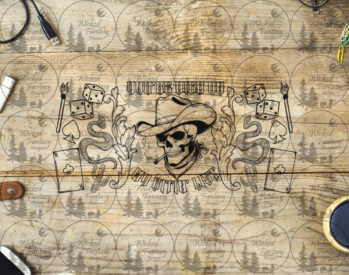 UVDTF You're High on my Bitin List 16oz 40oz