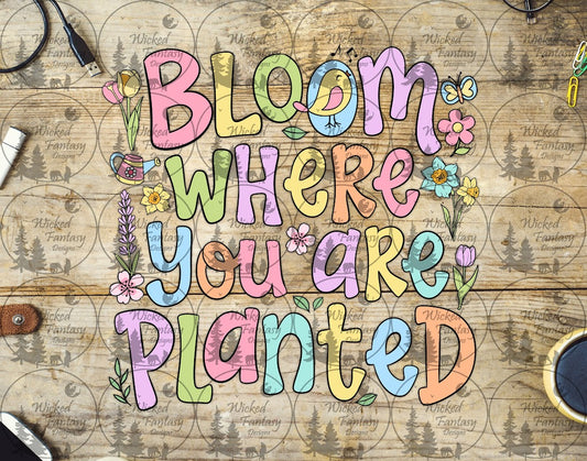 UVDTF Bloom Where You are Planted