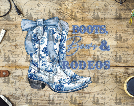 UVDTF Boots Bows and Rodeos