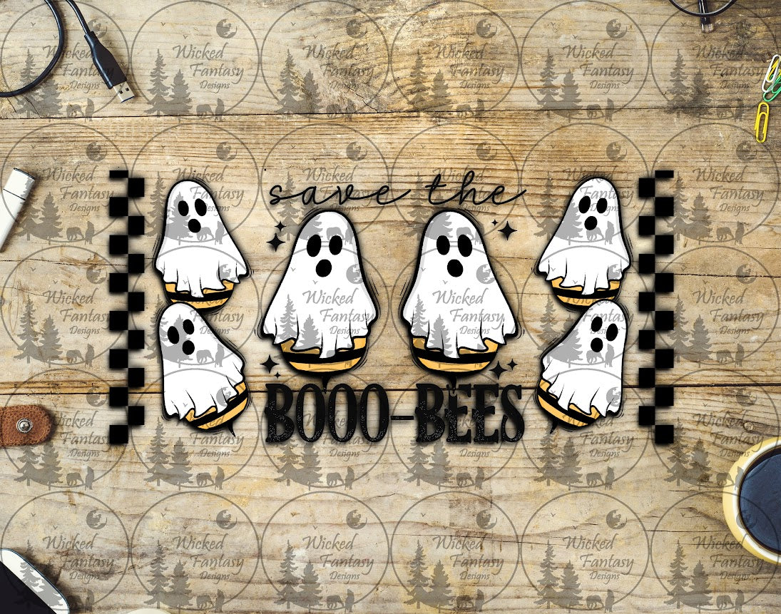 UVDTF Save the Boo-Bees Breast Cancer 16oz 40oz