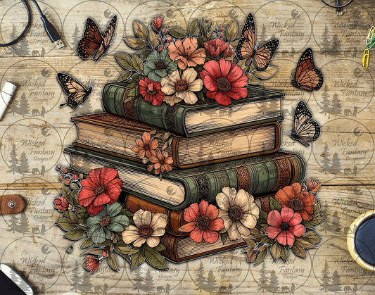 UVDTF Books and Butterflies