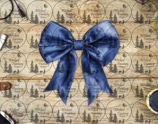 UVDTF Blue Bow