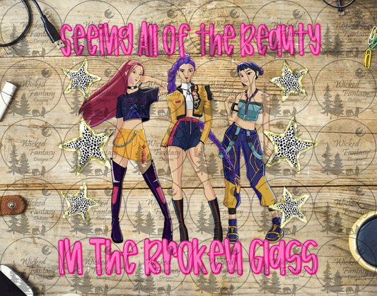 UVDTF Seeing All the Beauty in the Broken Glass Demon Hunters